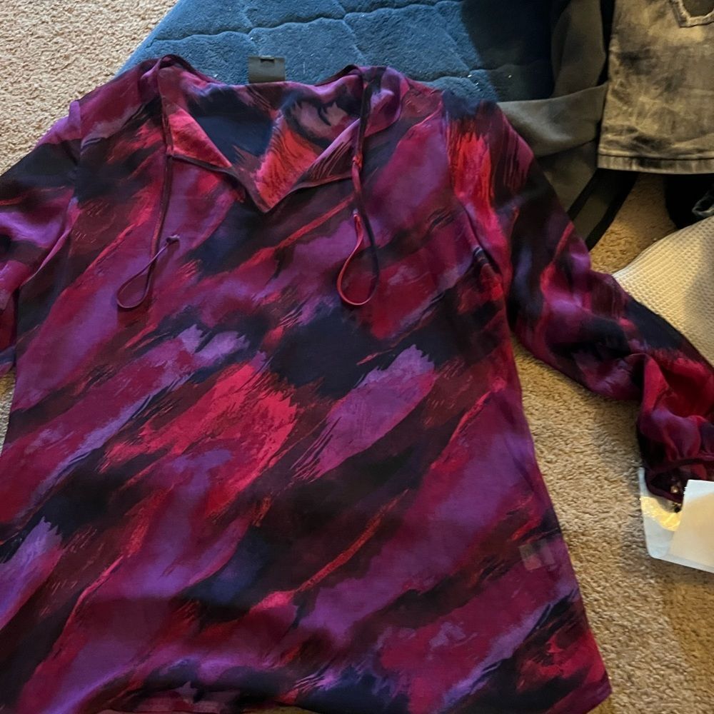 Amber sun sheer blouse xs - Picture 5 of 9